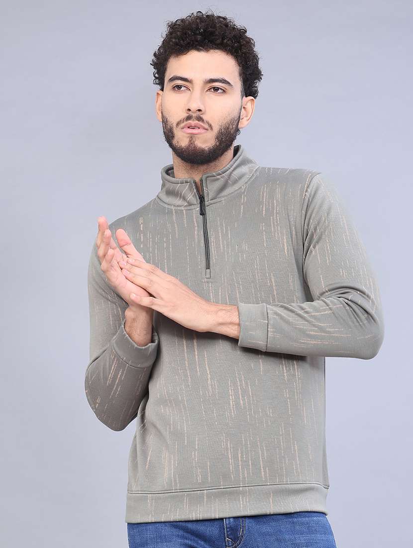 men printed long sleeve regular fit sweatshirt - 22079065 -  Standard Image - 3