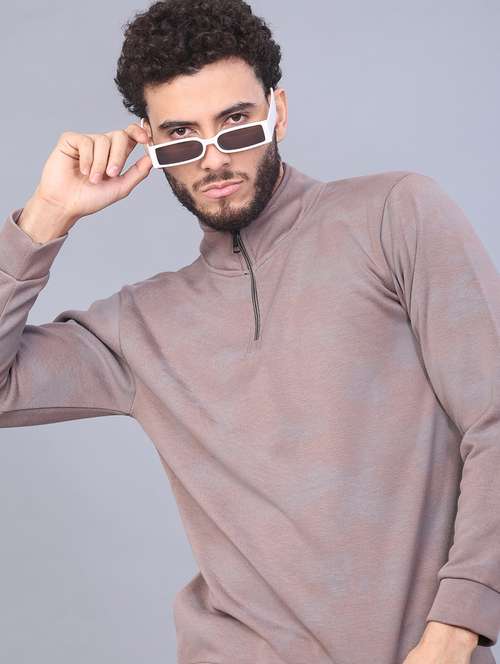 men printed long sleeve regular fit sweatshirt - 22079088 -  Standard Image - 0