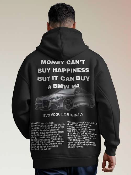 men front & back print long sleeve hooded sweatshirt - 22079126 -  Standard Image - 0