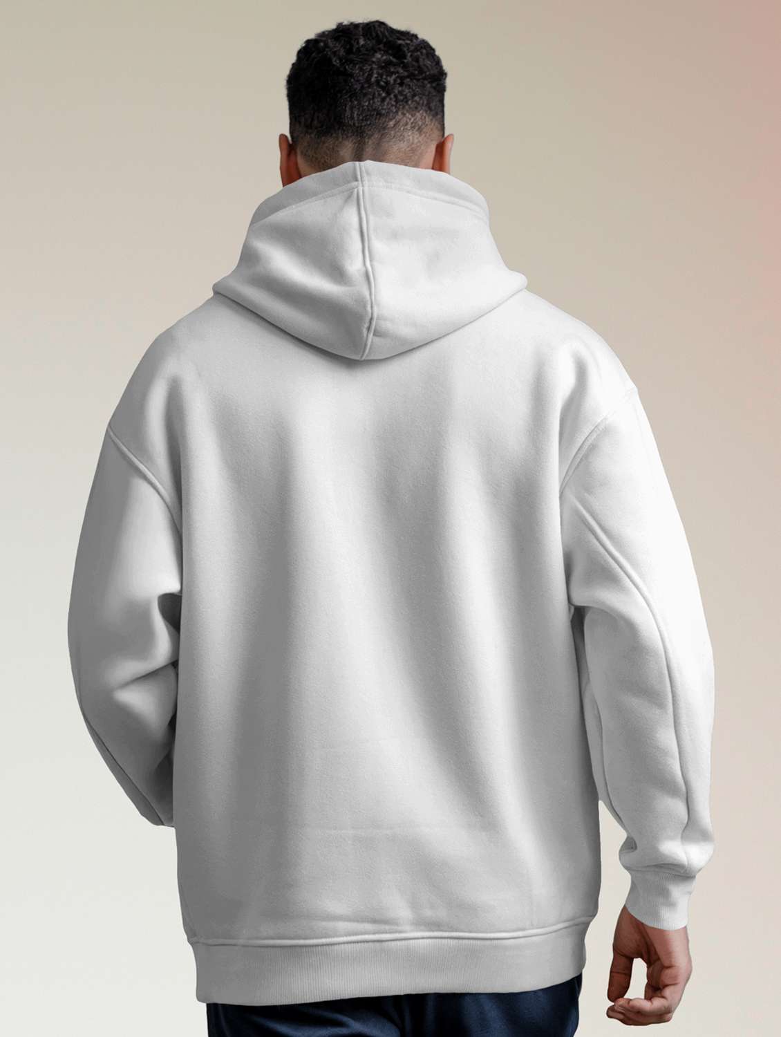 men front & back print long sleeve sweatshirt - 22079144 -  Standard Image - 3