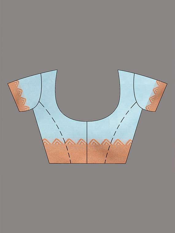 women self design handloom saree with blouse - 22079325 -  Standard Image - 5