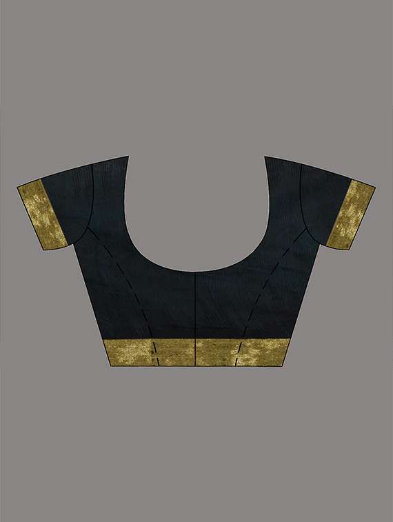 women self design handloom saree with blouse - 22079326 - Standard Image - 5