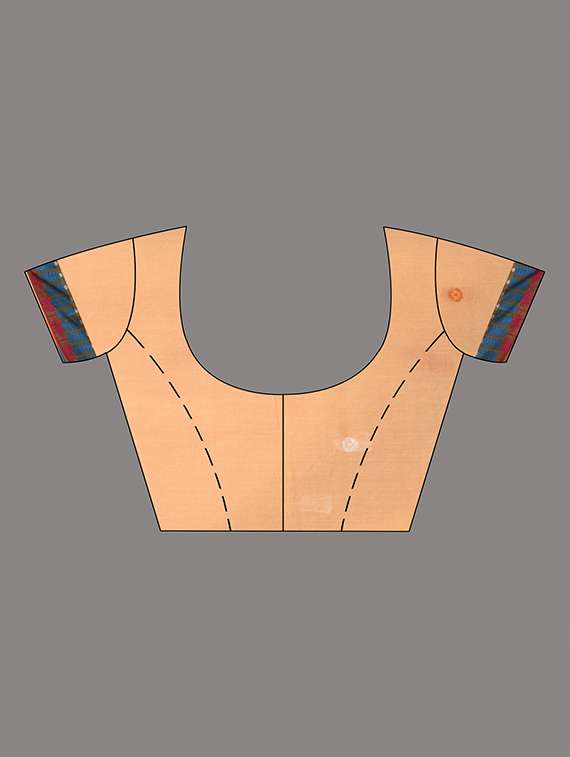 women self design handloom saree with blouse - 22079328 -  Standard Image - 5