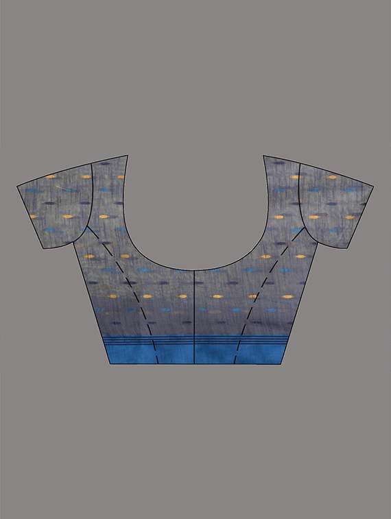 women self design handloom saree with blouse - 22079330 - Standard Image - 5