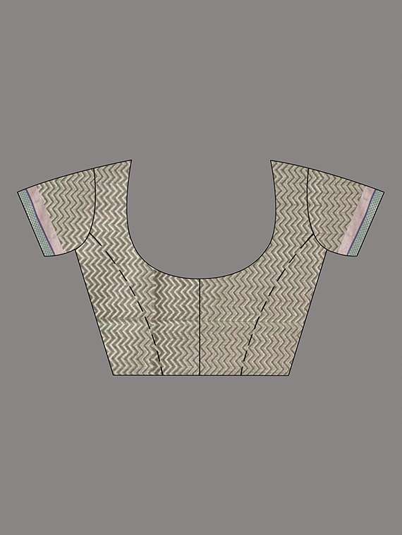 women self design handloom saree with blouse - 22079338 - Standard Image - 5