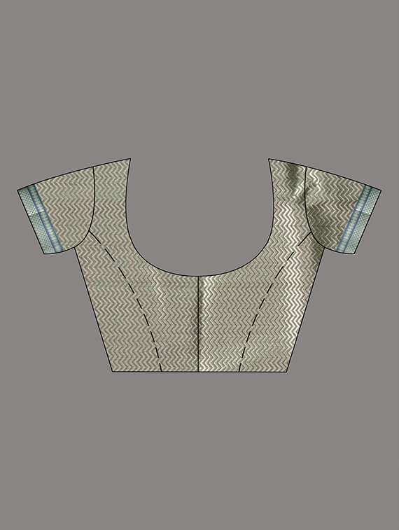 women self design handloom saree with blouse - 22079339 -  Standard Image - 5