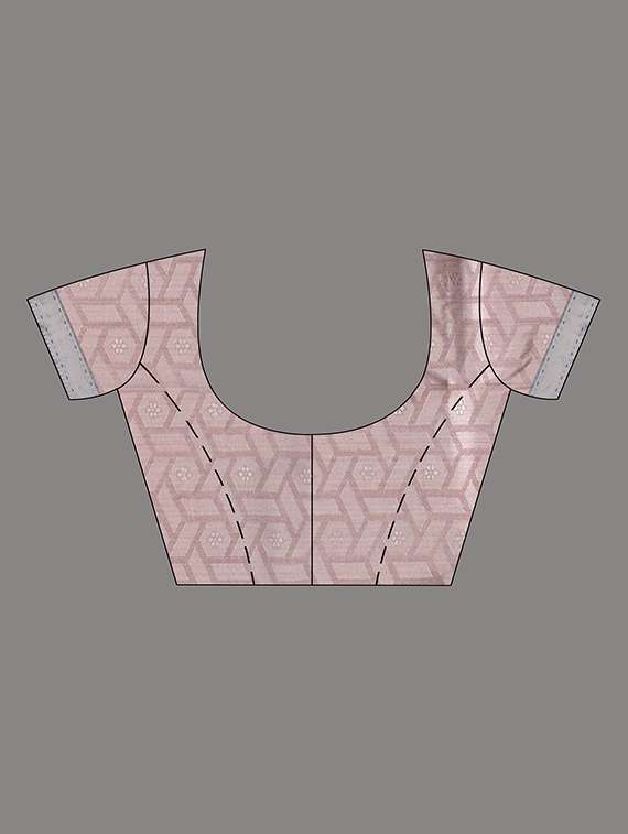 women self design handloom saree with blouse - 22079341 -  Standard Image - 5