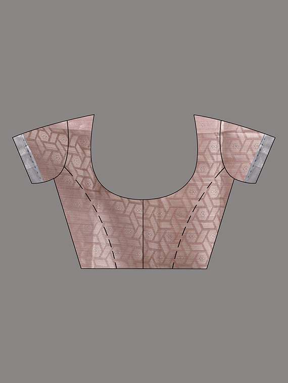 women self design handloom saree with blouse - 22079342 -  Standard Image - 5