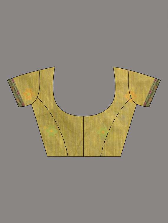 women self design handloom saree with blouse - 22079347 - Standard Image - 5