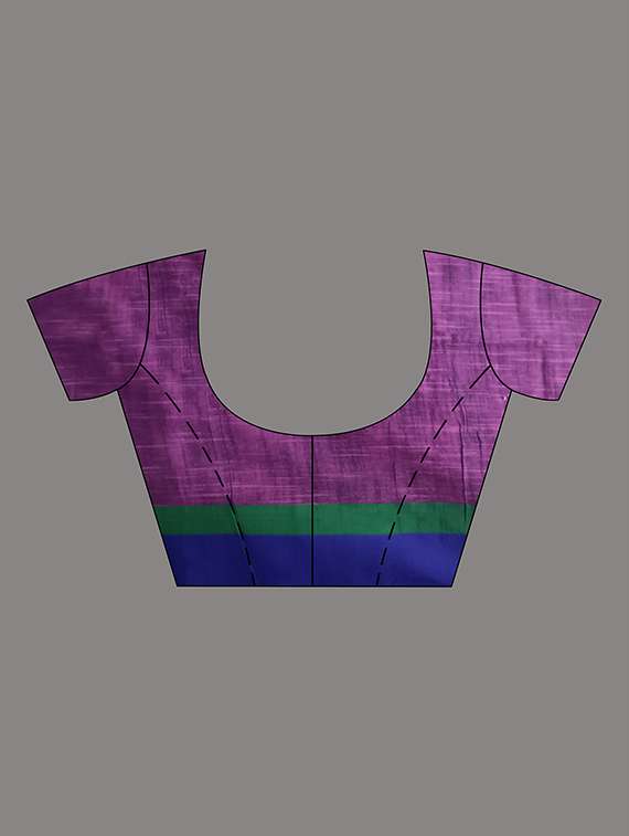 women self design handloom saree with blouse - 22079362 -  Standard Image - 5