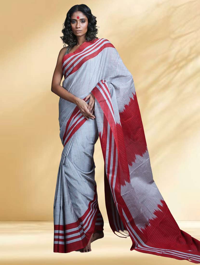 women self design handloom saree