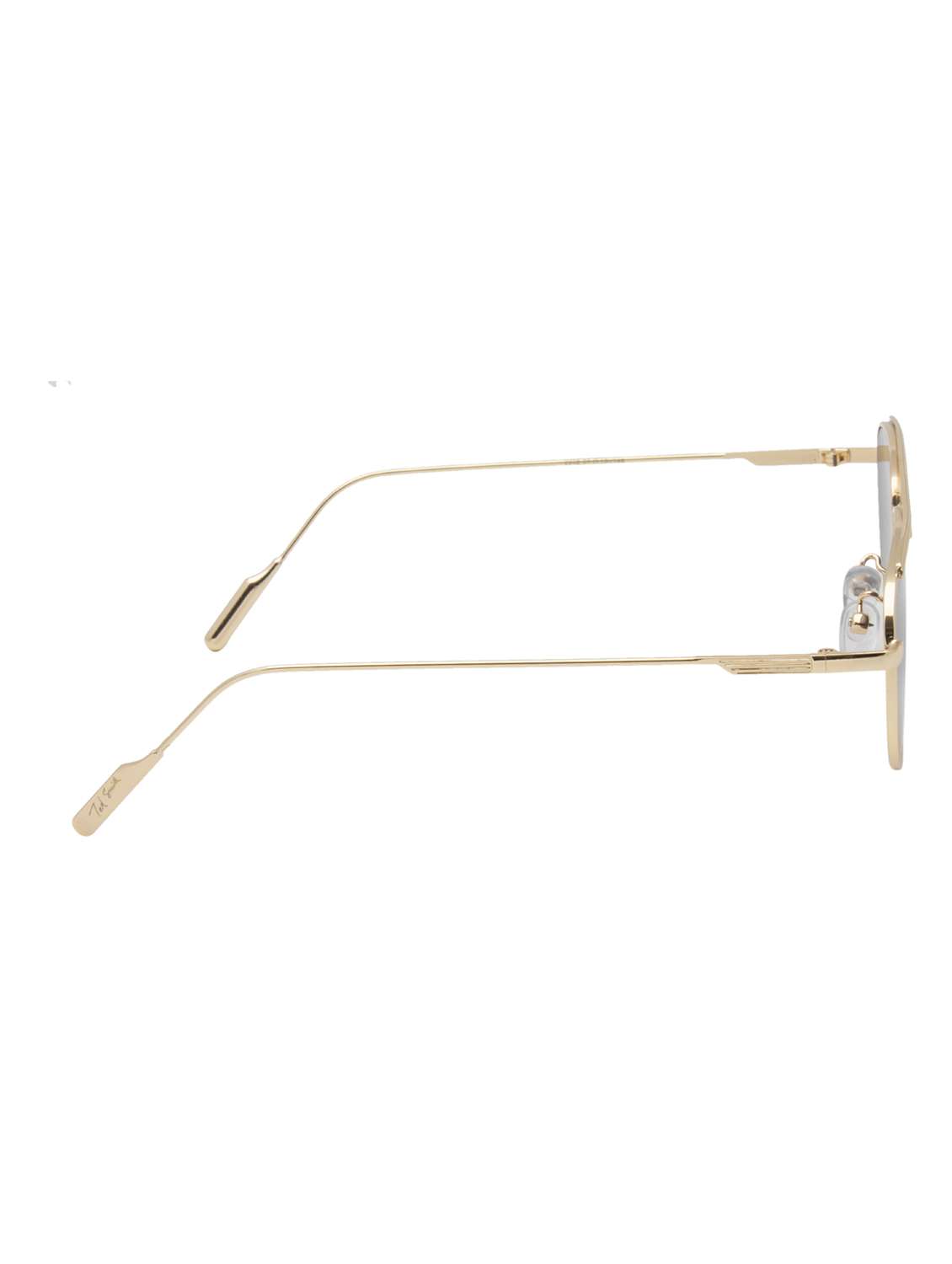 ted smith eyewear unisex | full rim aviator stylish sunglasses | uv protected | for men and women - 22079426 - Standard Image - 5