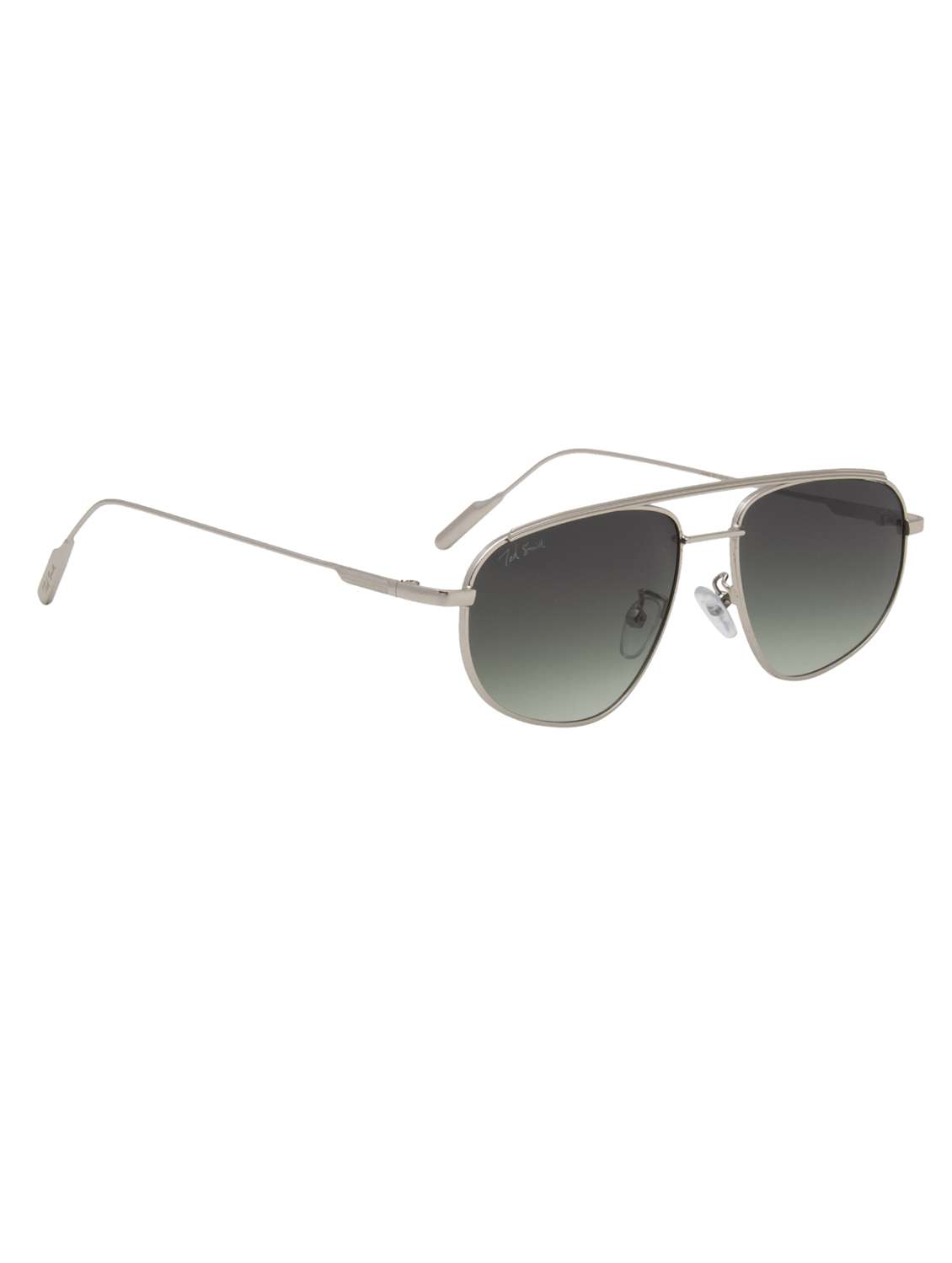 ted smith eyewear unisex | full rim aviator stylish sunglasses | uv protected | for men and women - 22079427 - Standard Image - 3