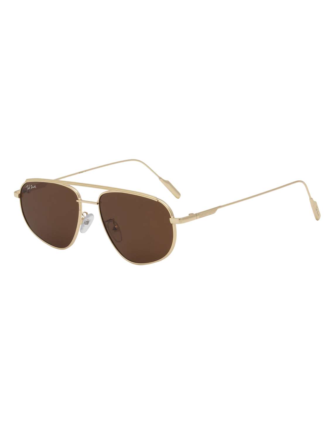 ted smith eyewear unisex | full rim aviator stylish sunglasses | uv protected | for men and women - 22079428 - Standard Image - 3
