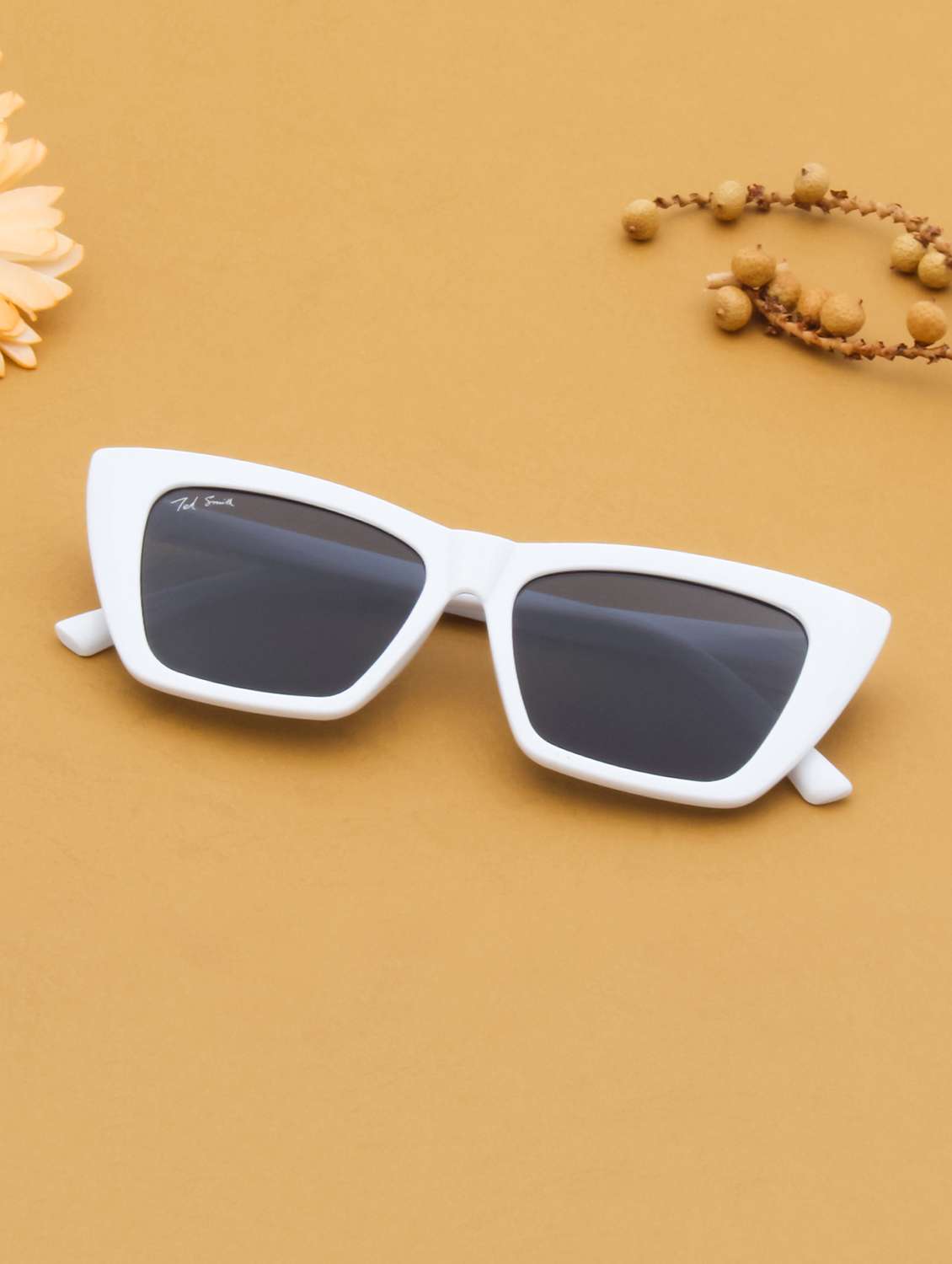 ted smith eyewear | full rim cat-eye stylish sunglasses | uv protected | for women - 22079443 - Zoom Image - 0