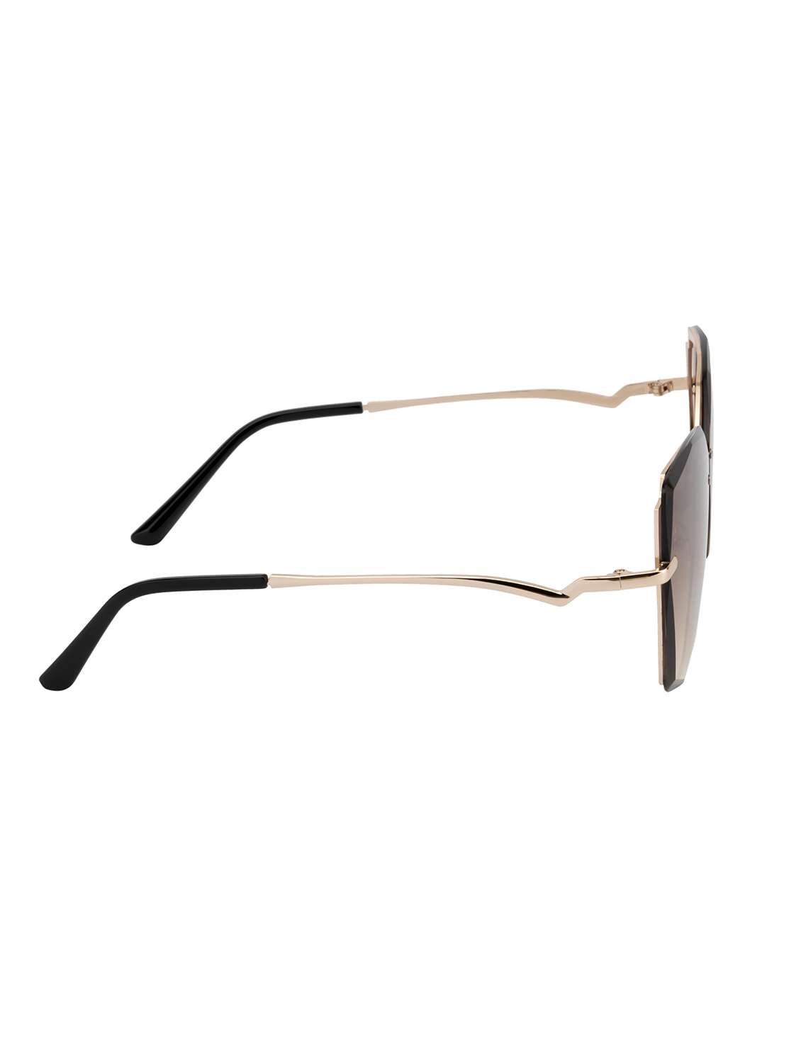 ted smith eyewear  |  rimless square stylish sunglasses |  uv protected | for  women - 22079444 -  Standard Image - 5