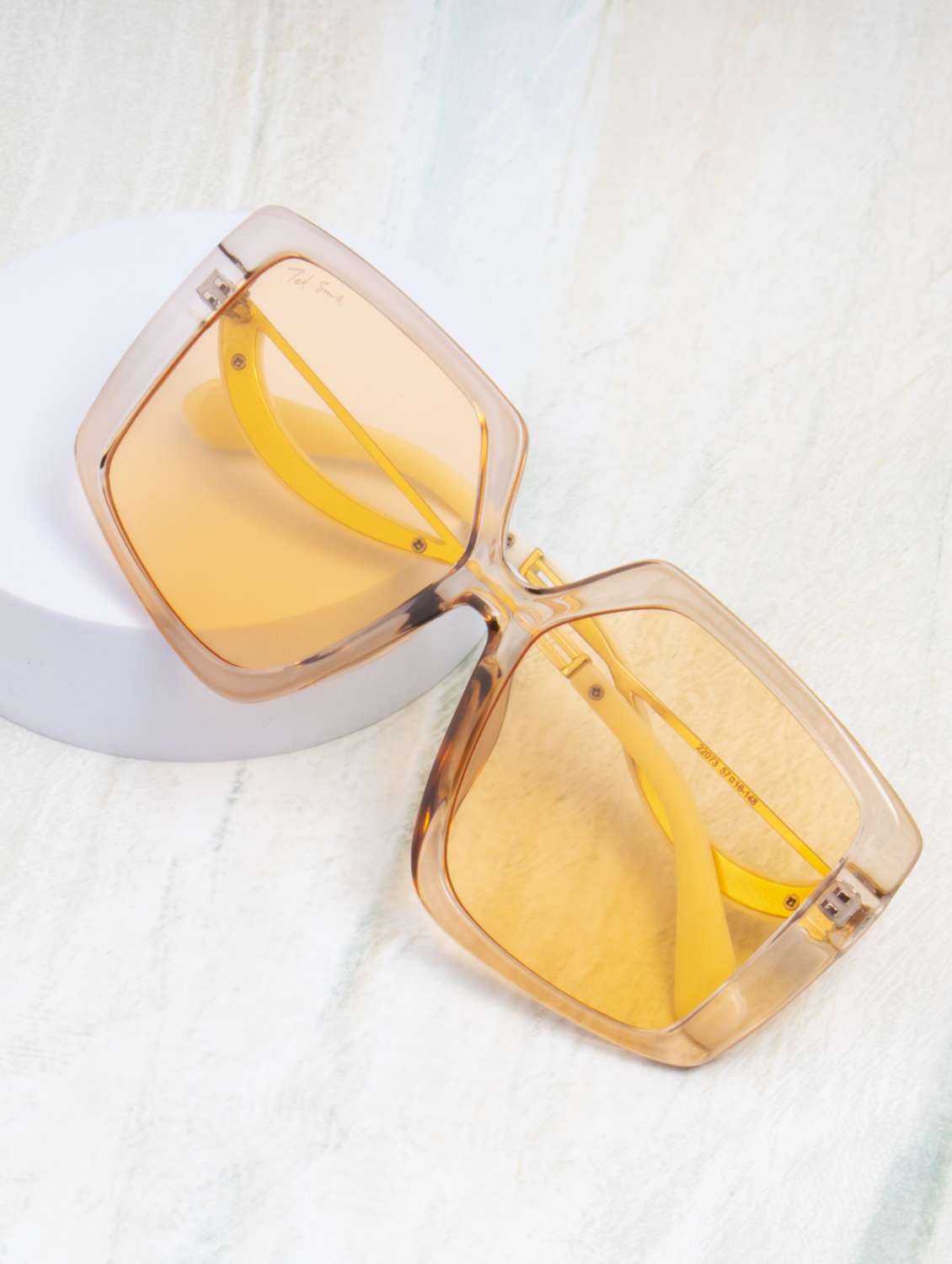 ted smith eyewear  |  full rim over-sized stylish sunglasses |  uv protected | for  women