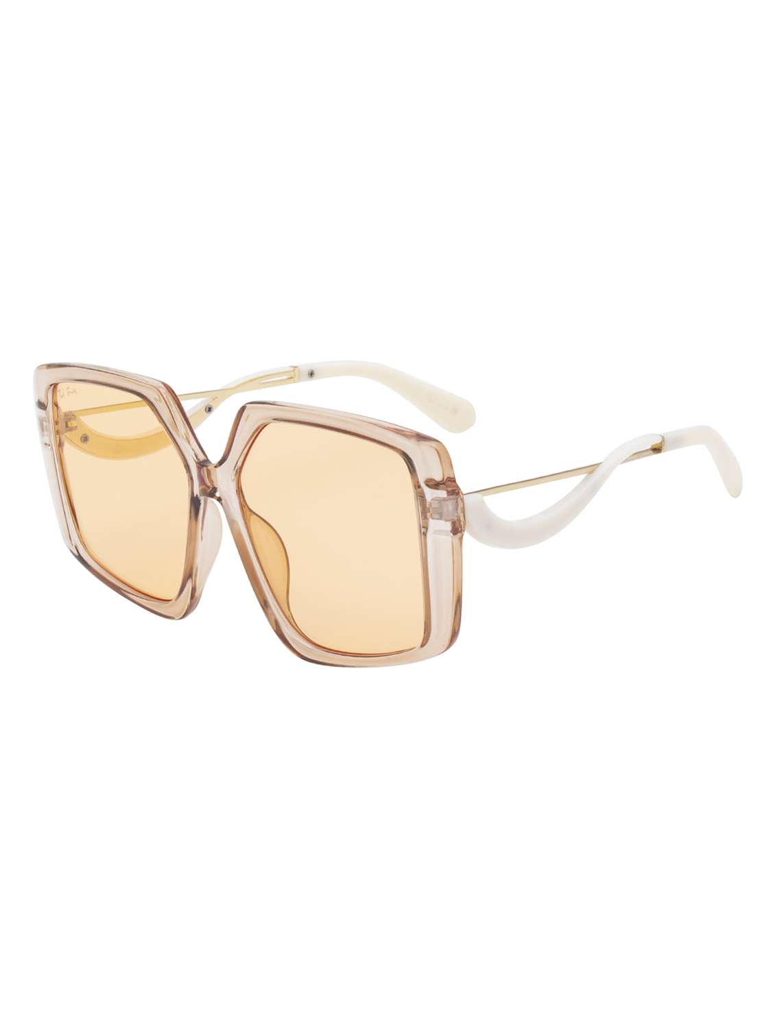 ted smith eyewear  |  full rim over-sized stylish sunglasses |  uv protected | for  women - 22079450 -  Standard Image - 3