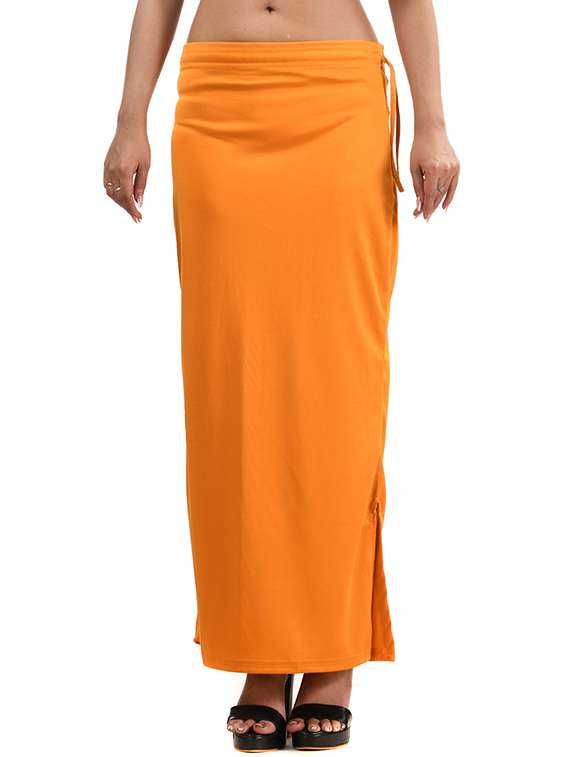 women solid mid rise saree shaper