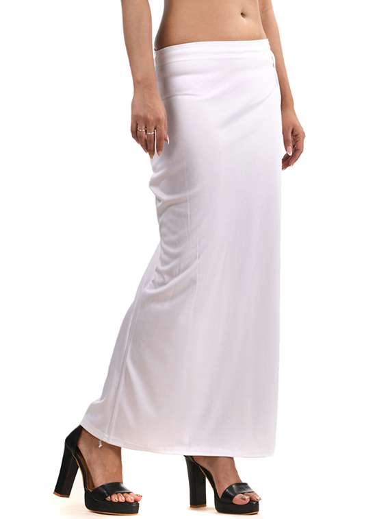 women solid mid rise saree shaper - 22079458 -  Standard Image - 3