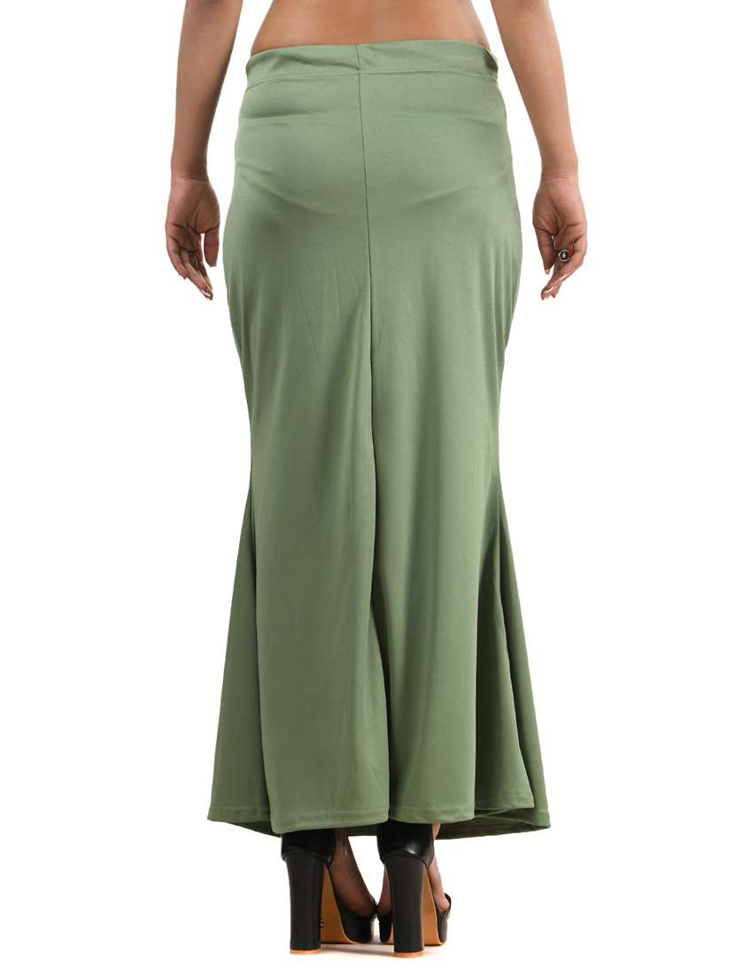 women solid mid rise saree shaper - 22079464 - Standard Image - 3