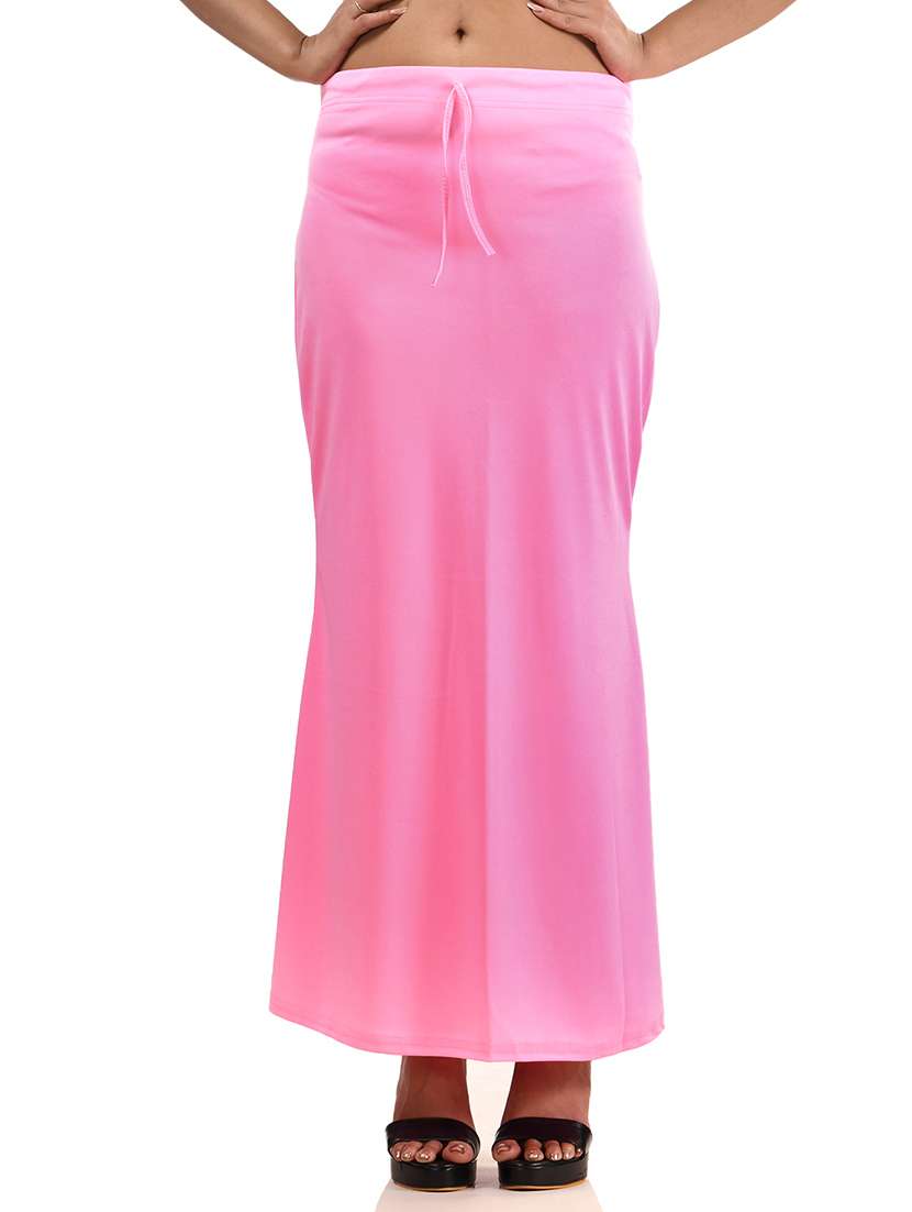 women solid mid rise saree shaper