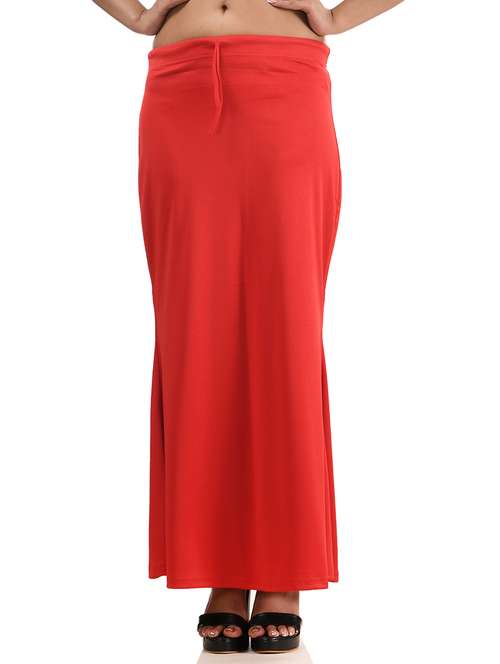 women solid mid rise saree shaper - 22079469 -  Standard Image - 0
