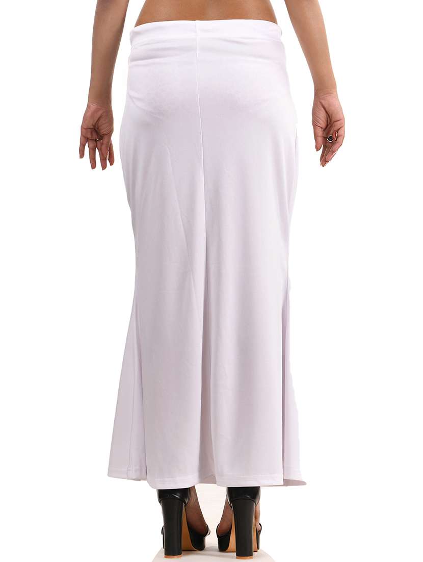 women solid mid rise saree shaper - 22079472 - Standard Image - 3