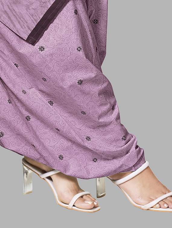 women floral printed unstitched salwar suit set - 22079518 -  Standard Image - 3
