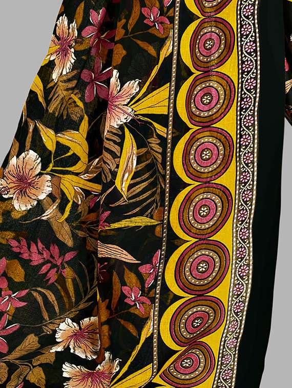 women printed unstitched salwar suit set - 22079530 -  Standard Image - 3