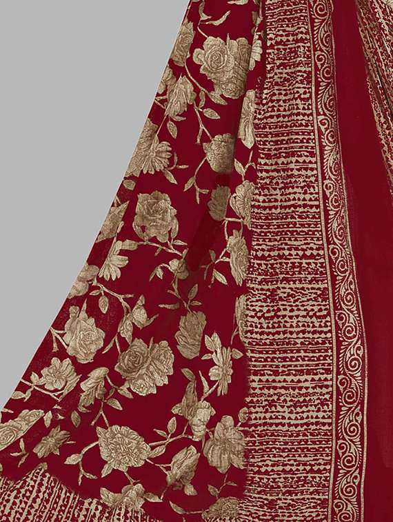 women floral printed unstitched salwar suit set - 22079531 -  Standard Image - 3