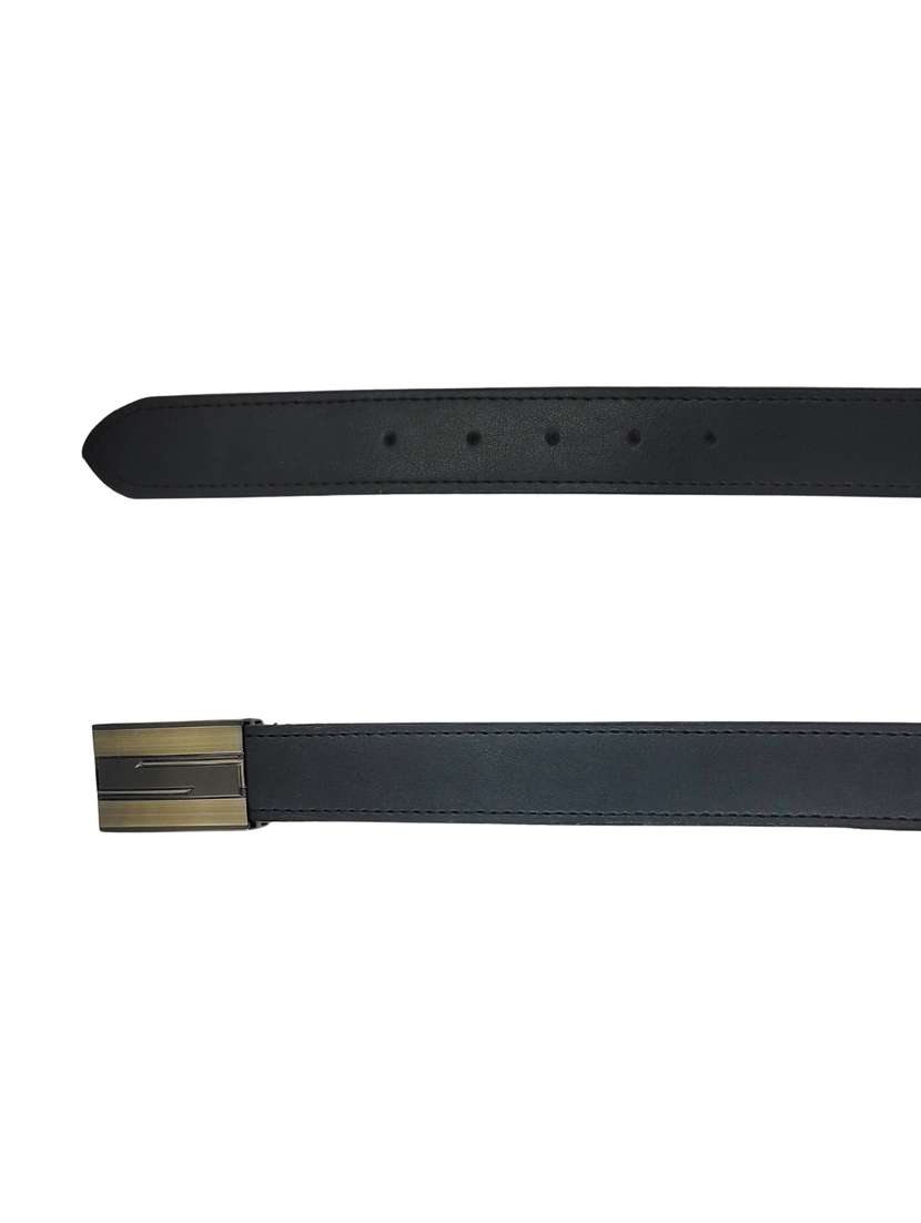 men's black formal leather belt - 22079541 -  Standard Image - 3