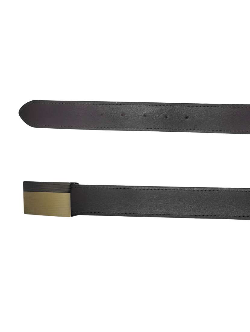 men's brown leather formal belt - 22079542 -  Standard Image - 3