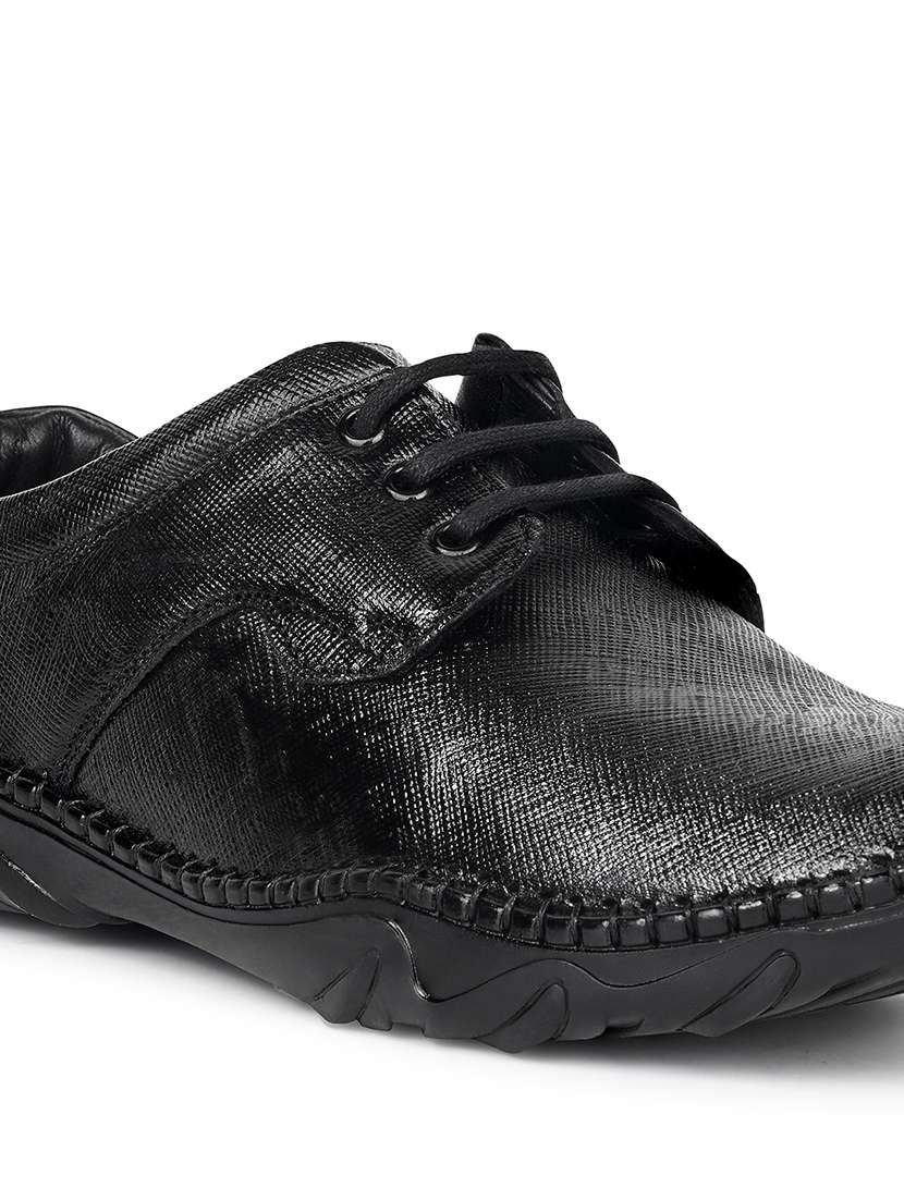 men black lace-up derby - 22079564 -  Standard Image - 3