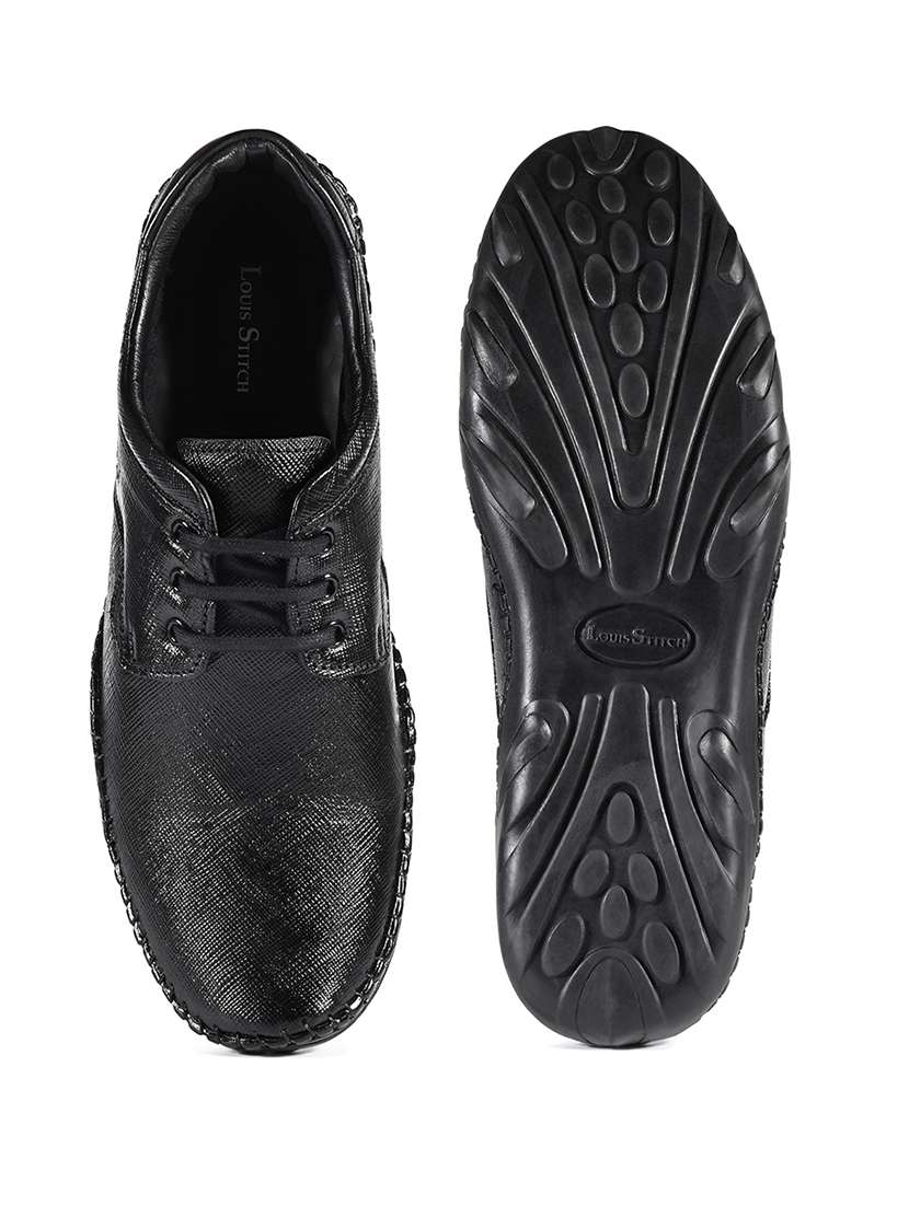 men black lace-up derby - 22079564 -  Standard Image - 5
