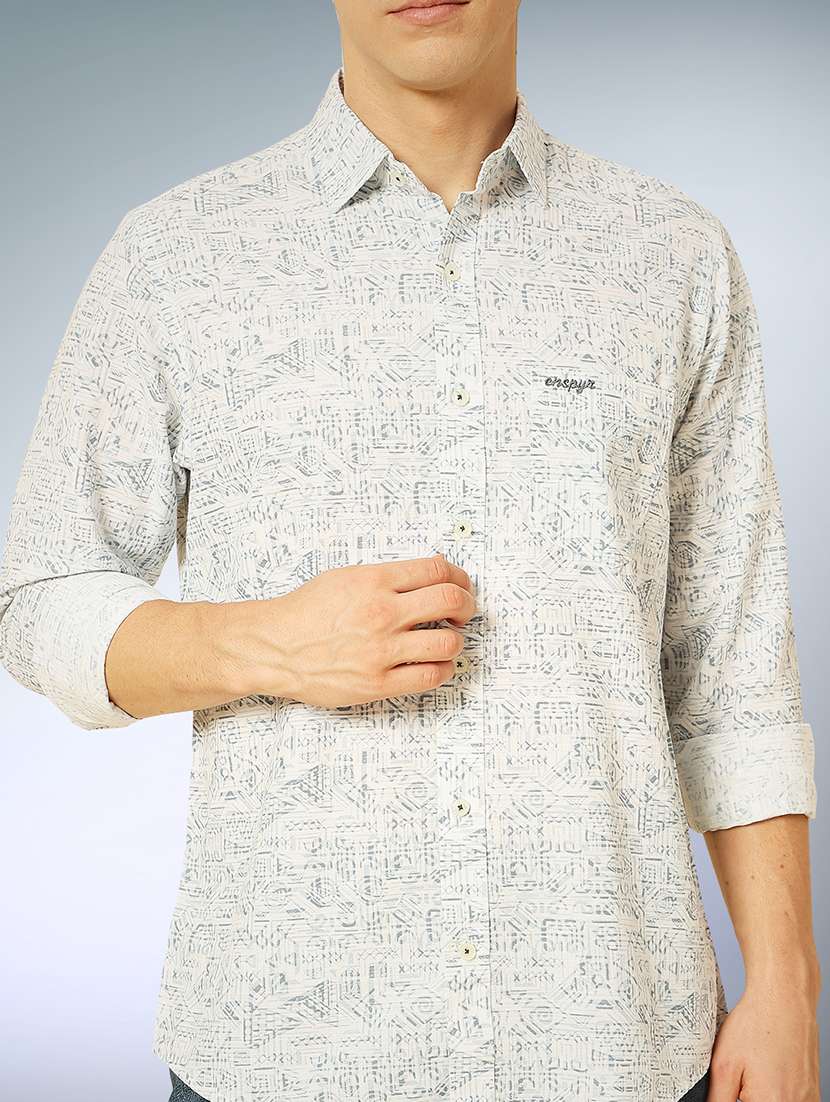blue cotton casual shirt - 22079660 - Standard Image - 3