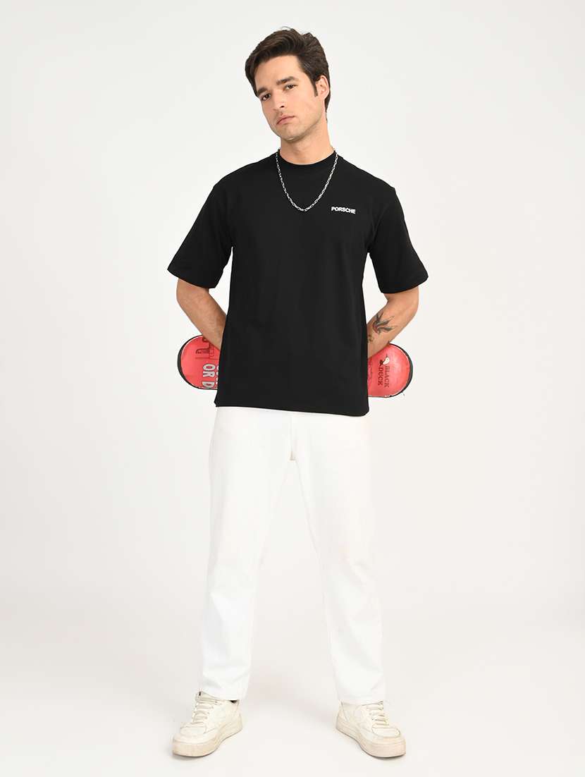 men printed short sleeve loose fit t-shirt - 22079920 - Standard Image - 3