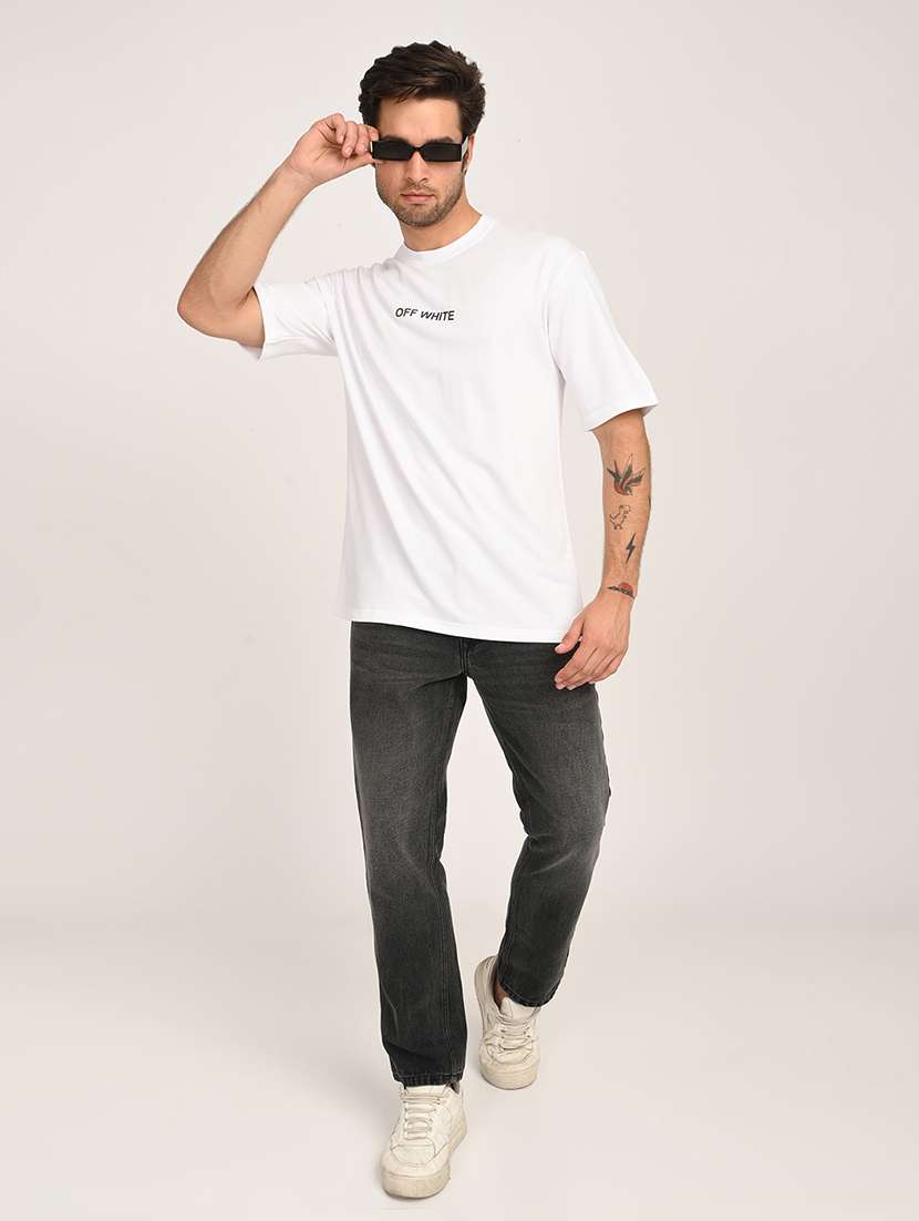 men solid short sleeve loose fit t-shirt - 22079933 -  Standard Image - 3