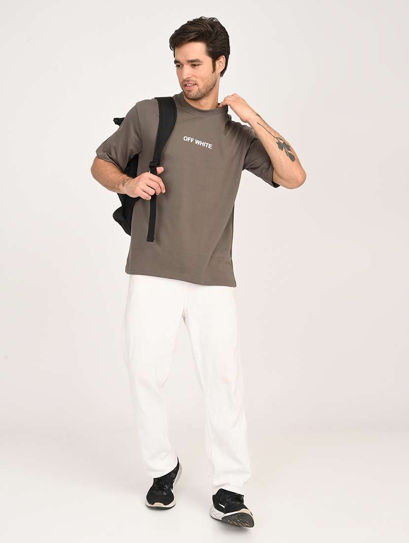 men solid short sleeve loose fit t-shirt - 22079935 -  Standard Image - 3