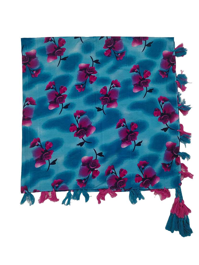women pack of 2 scarf with tassels - 22079949 - Standard Image - 3