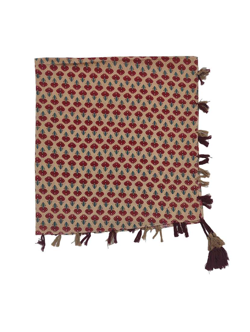 women pack of 2 scarf with tassels - 22079953 - Standard Image - 3