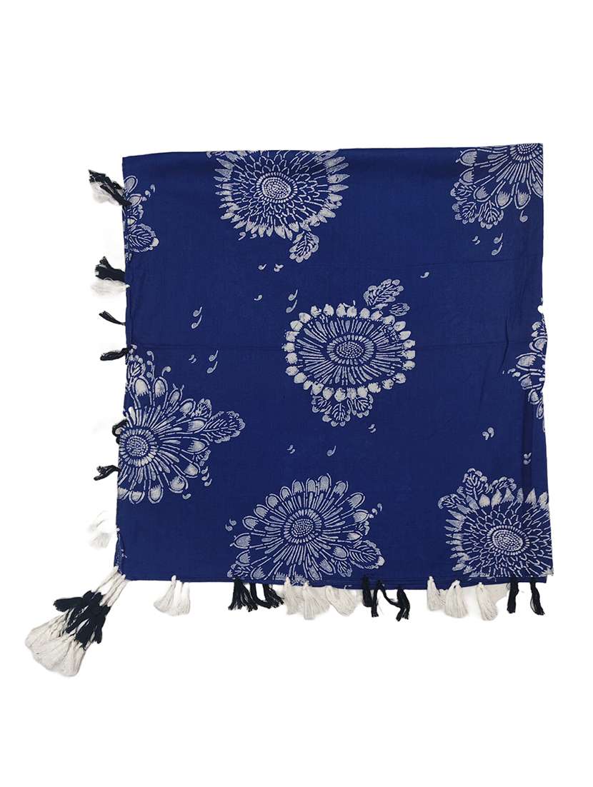 women pack of 2 scarf with tassels - 22079961 -  Standard Image - 3