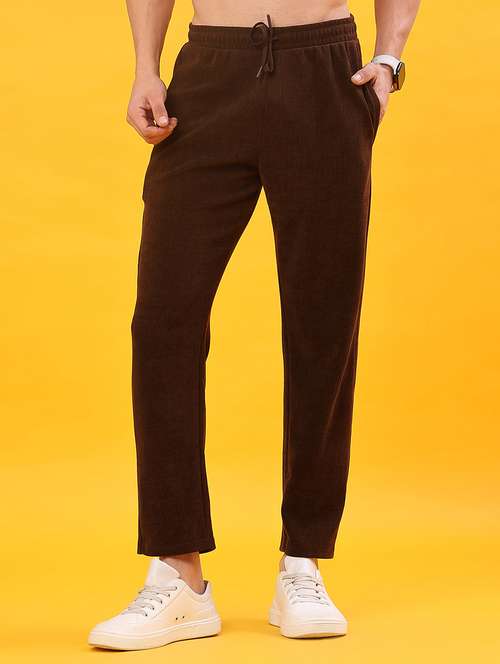 men solid mid rise lounge wear pyjama - 22080355 -  Standard Image - 0