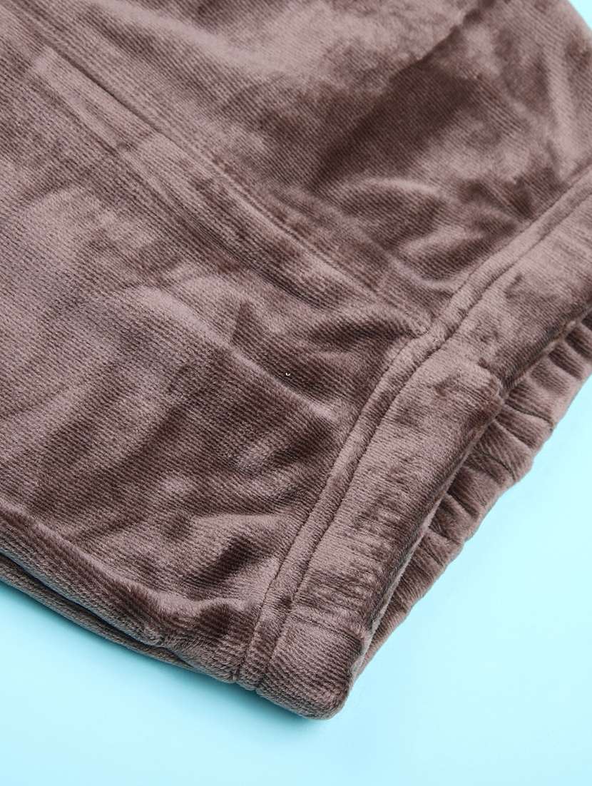 girls solid mid rise pyjama - 22080486 -  Standard Image - 3