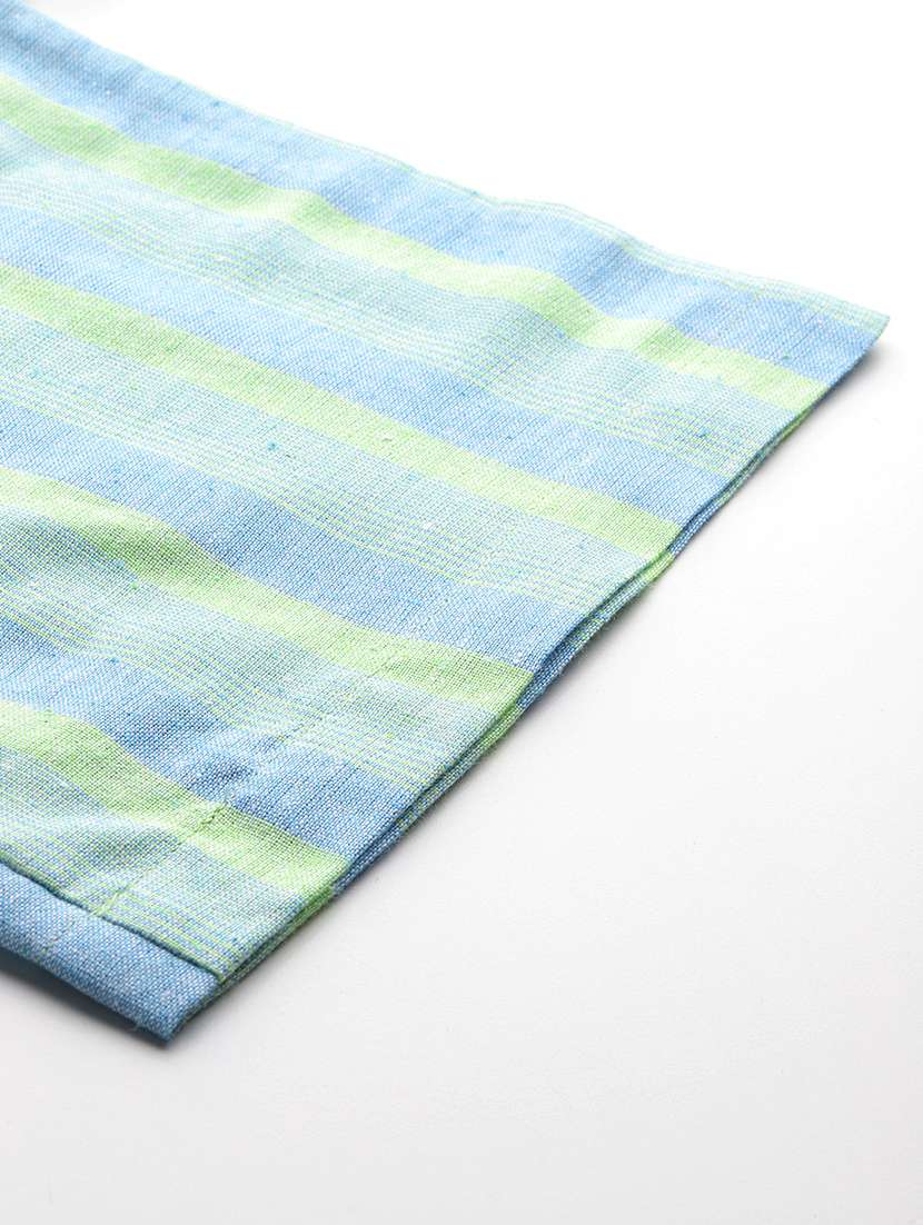 women striped top and trouser co-ord set - 22080540 -  Standard Image - 8