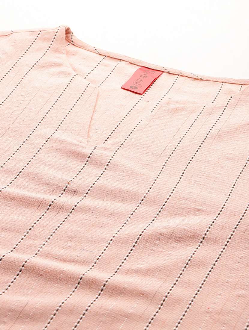 women striped top and palazzo co-ord set - 22080543 -  Standard Image - 5