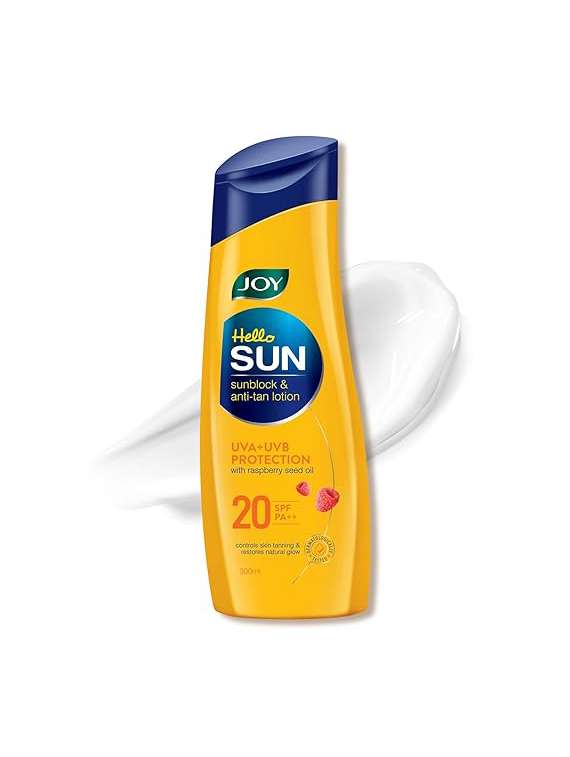 joy-hello sun block spf 20 lotion-300 ml - 22080610 - Zoom Image - 0