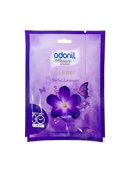 odonil-zipper joyful lavender air freshner-10 gm - 22080623 - Standard Image - 0