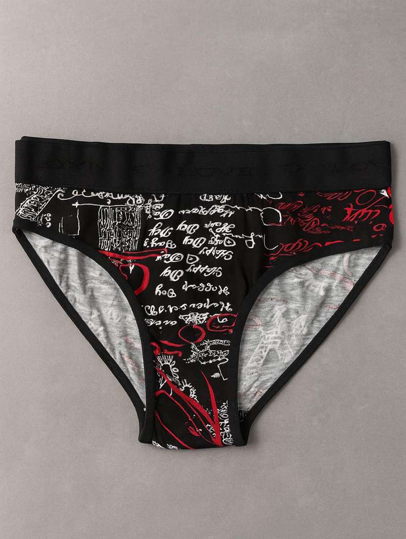 Women Pack Of 3 Printed Mid Rise Hipster Panty - 22080983 -  Standard Image - 3