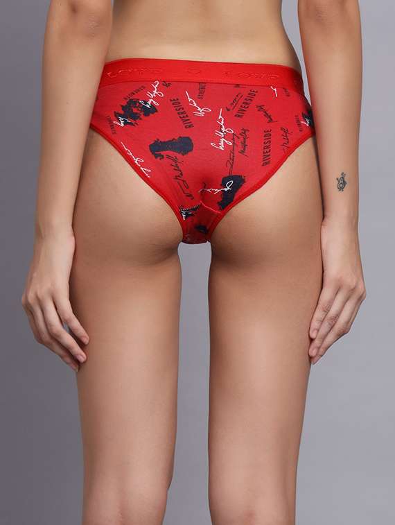 women pack of 3 printed mid rise hipster panty - 22080985 -  Standard Image - 3